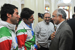 مراسم تجلیل از قهرمانان و مدال آوران رقابتهای پارالمپیک با حضور رییس مجلس شورای اسلامی